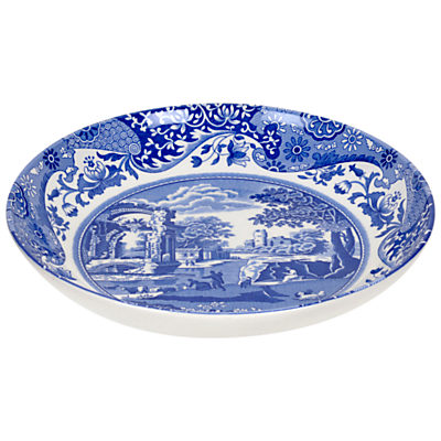 Spode Blue Italian 23cm Pasta Bowl, Seconds